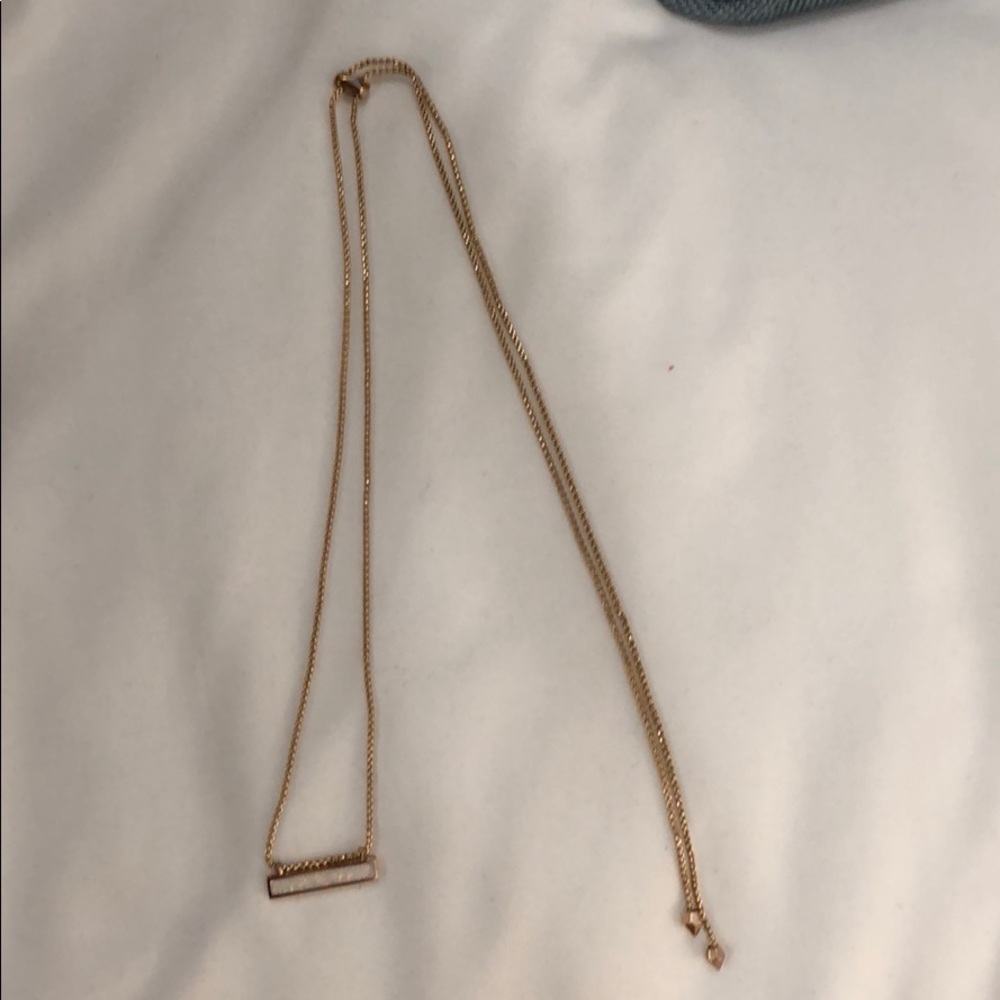 Kendra Scott adjustable bar necklace